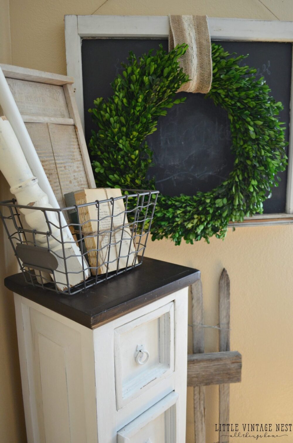 Farmhouse Dining Room Storage Cabinet - Sarah Joy