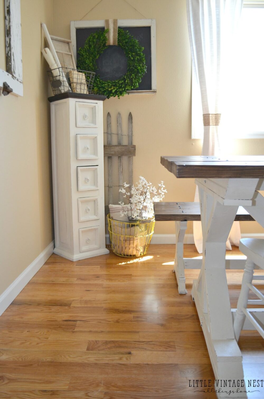 Farmhouse Dining Room Storage Cabinet - Sarah Joy