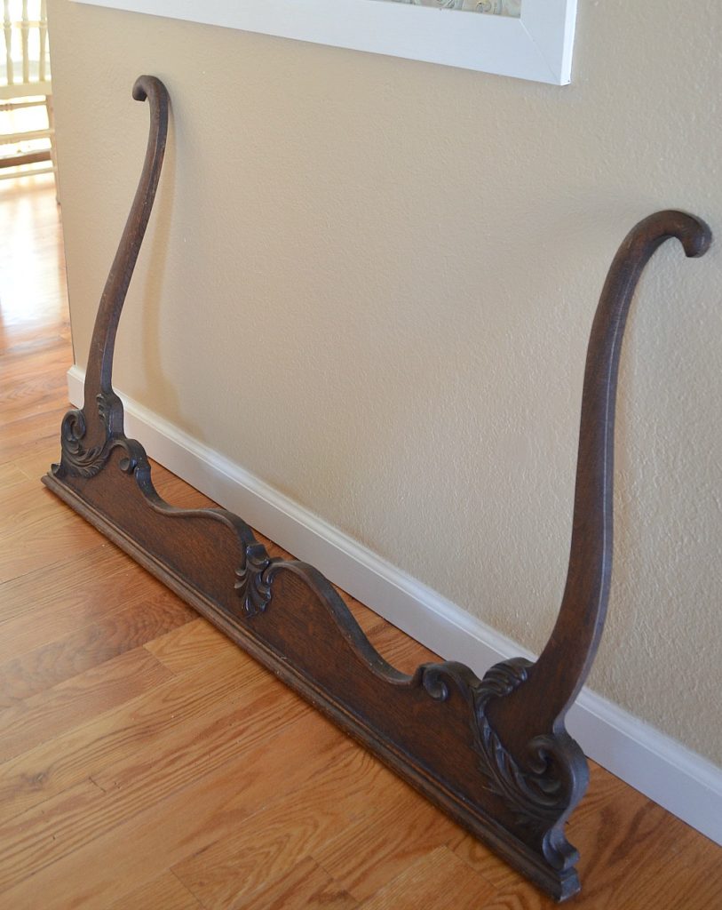 DIY Shelf with Vintage Dresser Harp Sarah Joy