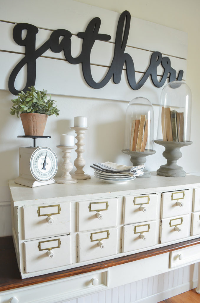DIY Vintage Card Catalog Coffee Table Sarah Joy