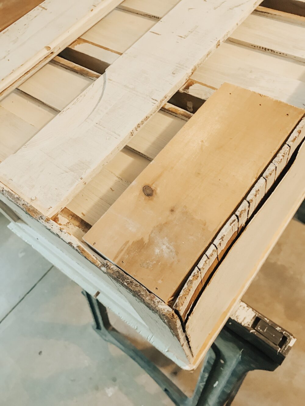 DIY Vintage Card Catalog Coffee Table Sarah Joy