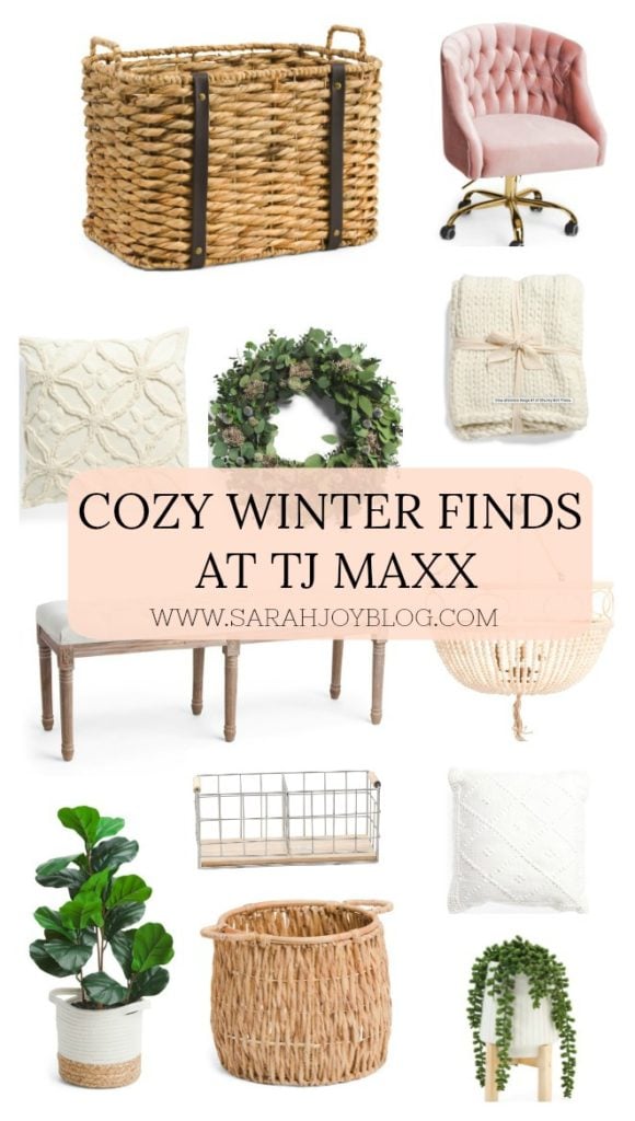 Cozy Winter Finds at TJ Maxx - Sarah Joy