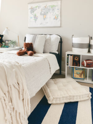 Simple + Cozy Boys Bedroom - Sarah Joy