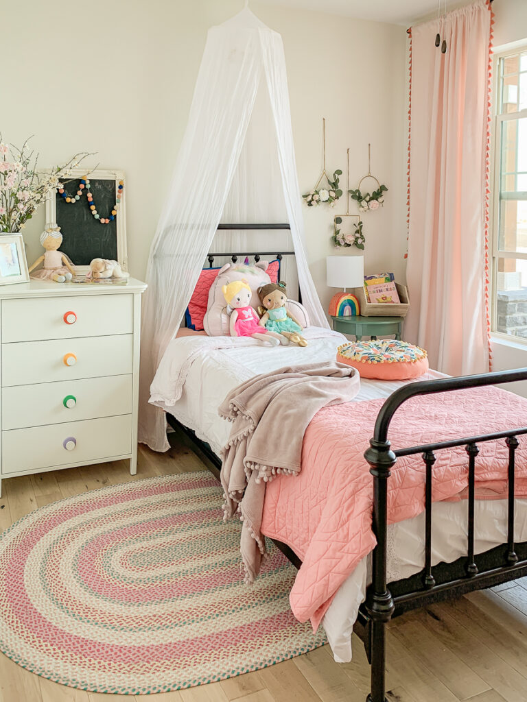 Sweet + Simple Girls Bedroom - Sarah Joy