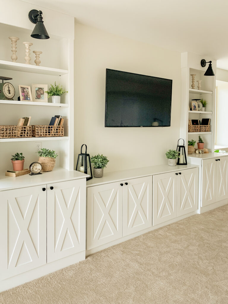 Modern Farmhouse Basement (Furniture is Here!) - Sarah Joy