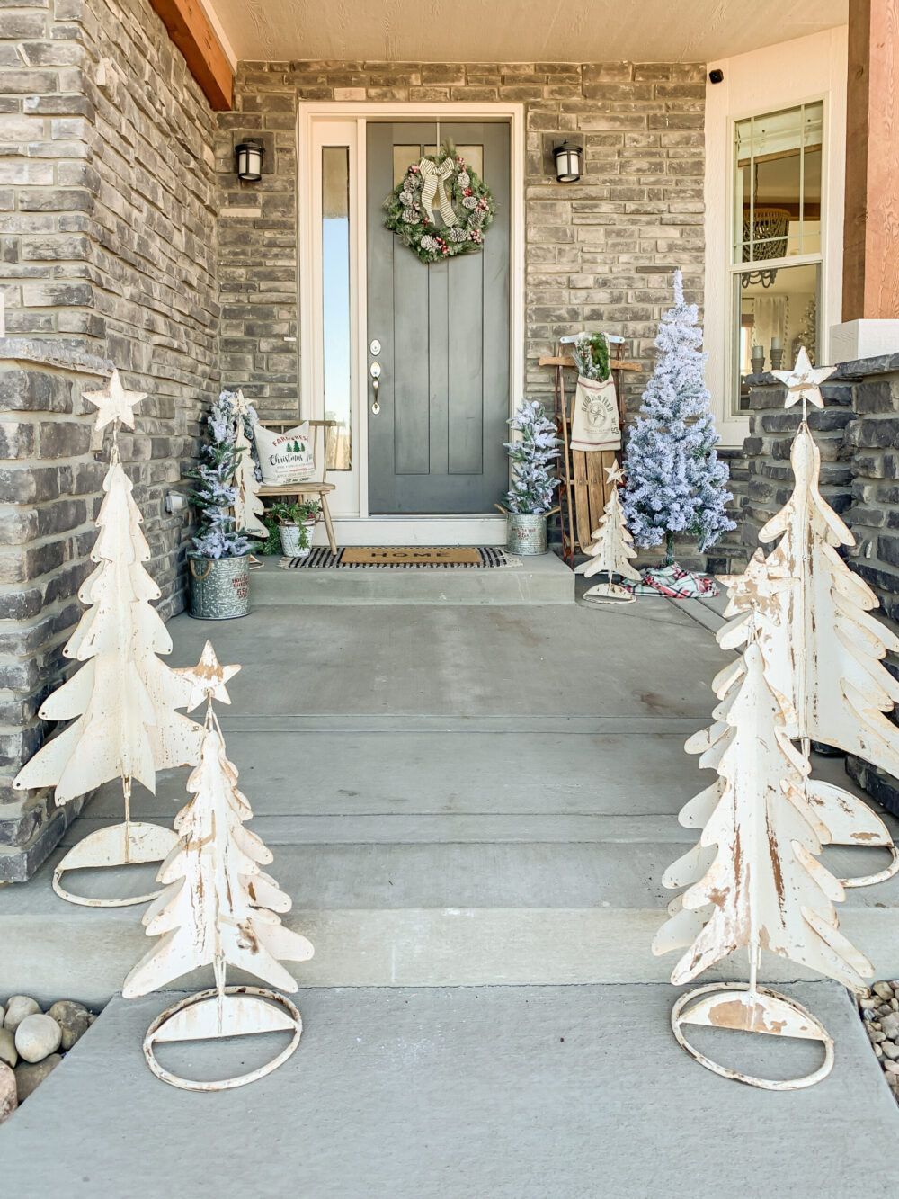Vintage Christmas Porch - Sarah Joy
