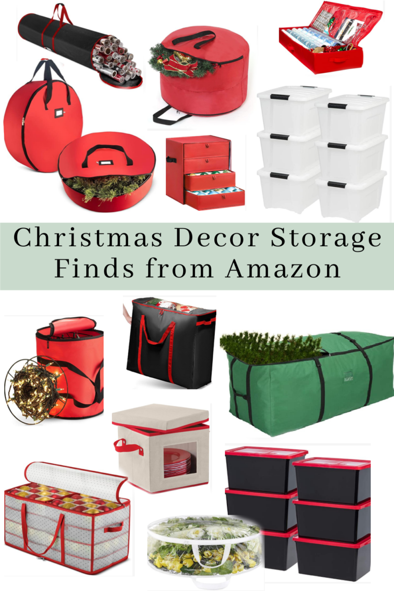 Christmas Decor Storage Finds From Amazon Sarah Joy