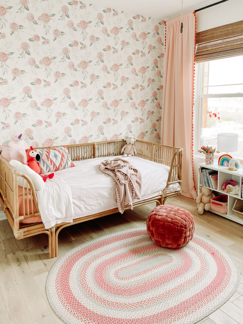 Girls’ Room with Rattan Daybed - Sarah Joy
