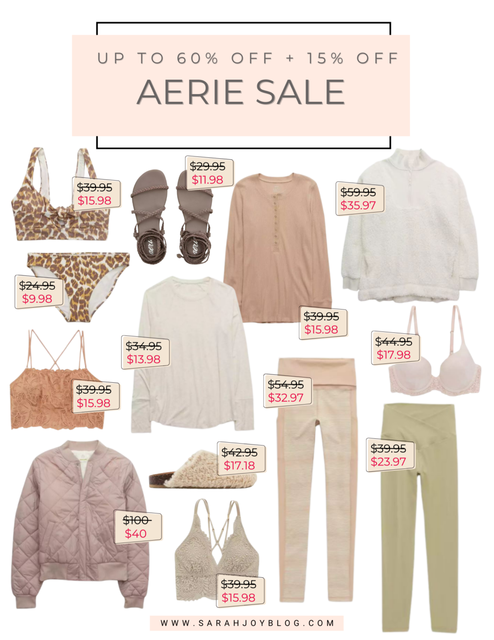 Quick Aerie HaulAll On Sale! Sarah Joy