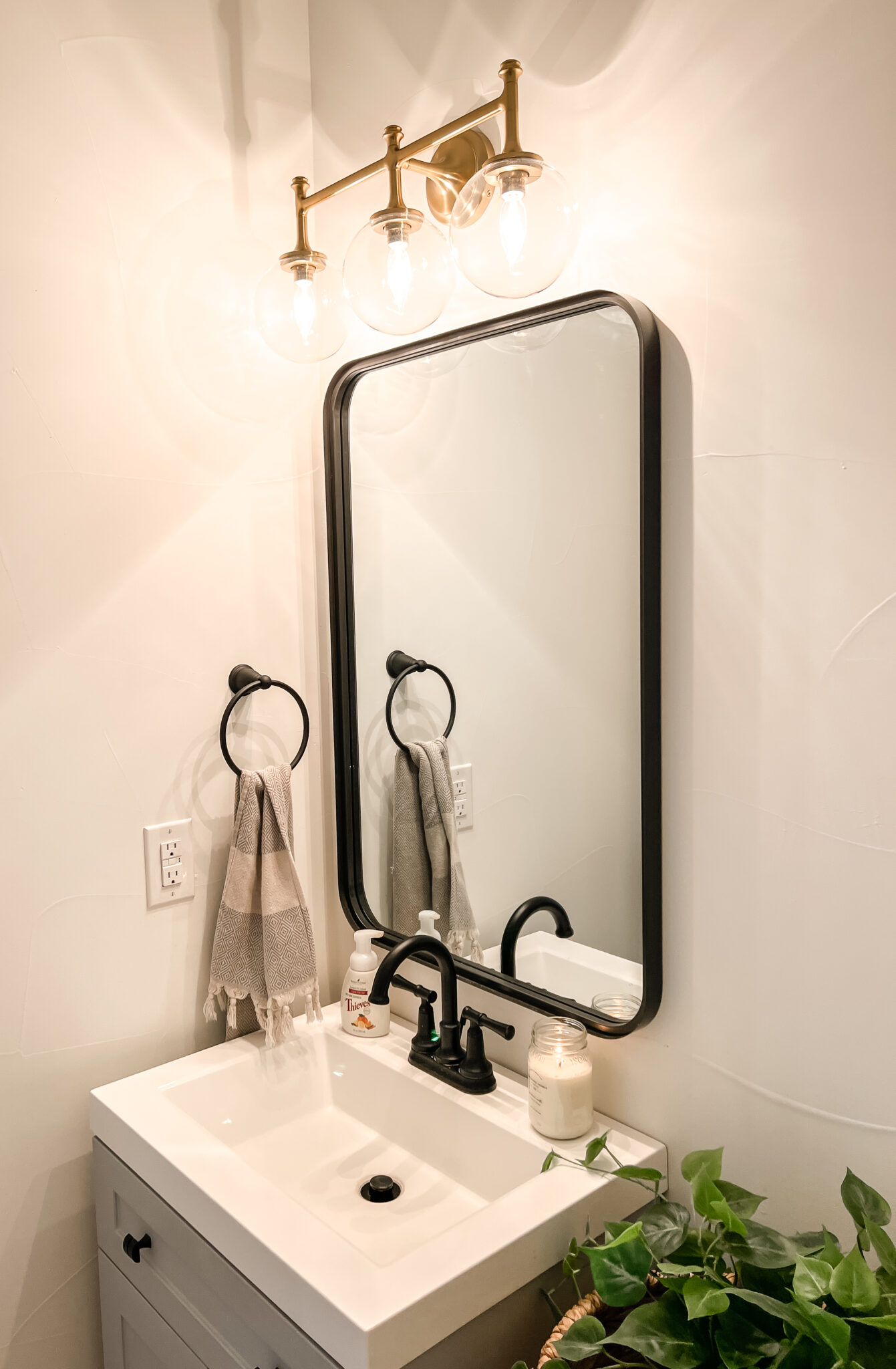 New Light in the Bathroom + Way Day Sale! - Sarah Joy