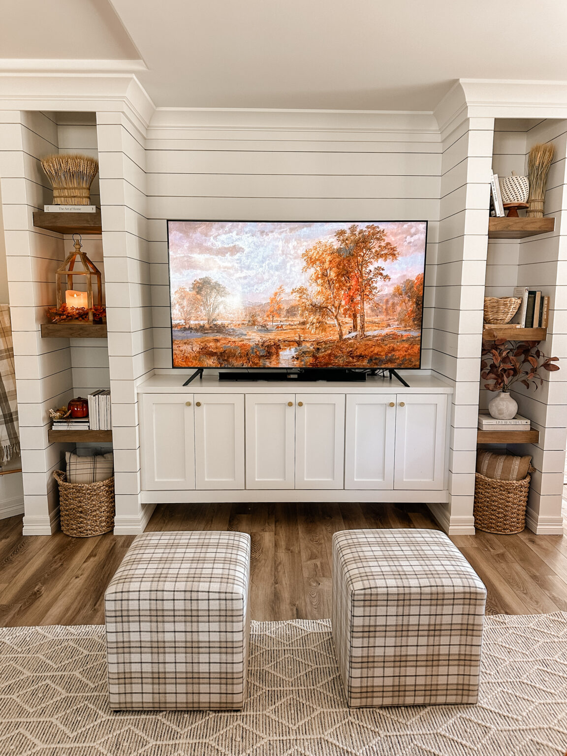 Fall Basement Decor + Amazon Maple Trees - Sarah Joy